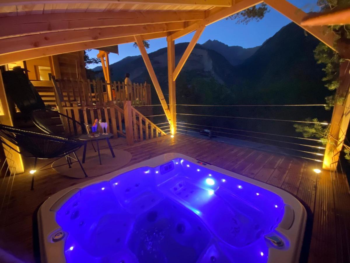 Chalet L'Empreinte Saint-Etienne-de-Tinee Ngoại thất bức ảnh
