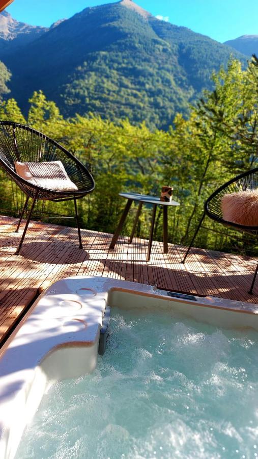 Chalet L'Empreinte Saint-Etienne-de-Tinee Ngoại thất bức ảnh